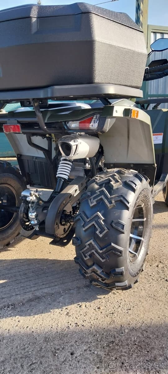 Atv stvorkolka fourcraft 200 automat + tazne, alu disky