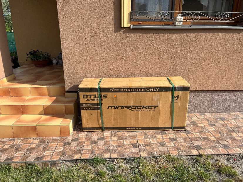 Pitbike MiniRocket DT125 17/14" automat enduro