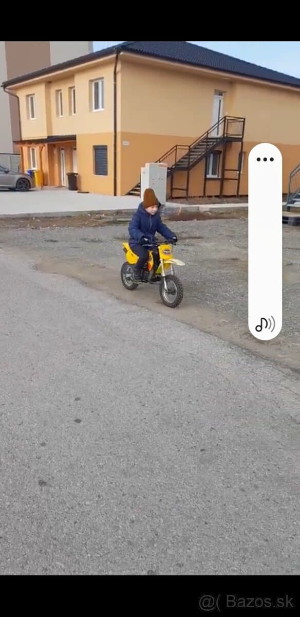 TALIANSKY DETSKÝ MOTO ROMA MRX2 50CCM 2TAKT AUTOMAT KTM