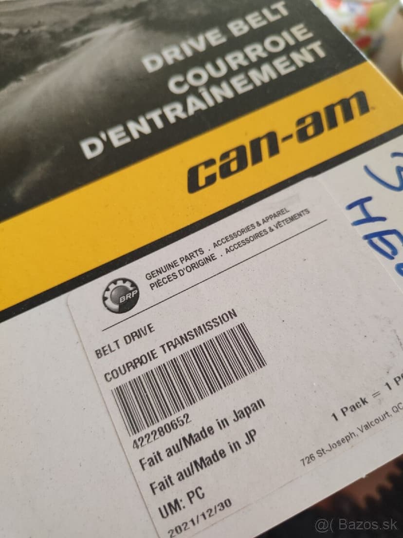 Can am Maverick X3 remene