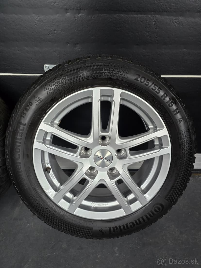 zimná sada 5x114,3 205/55 R16 Continental WinterContact 2024
