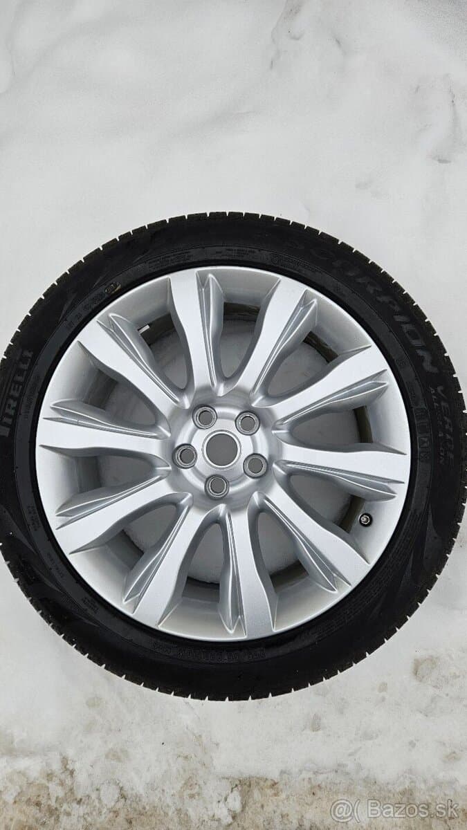 TOP ALU kola Land Rover 21" – 5×120, Pirelli 98 %