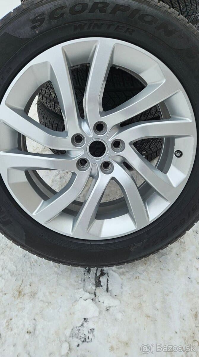 Originál Land Rover ALU kola R20 5x120 + Pirelli