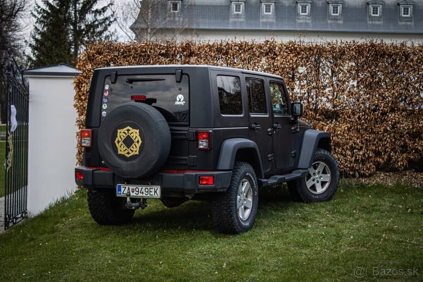 Jeep Wrangler 2.8 CRD Unlimited, 1.majiteľ, SK-auto, nelak