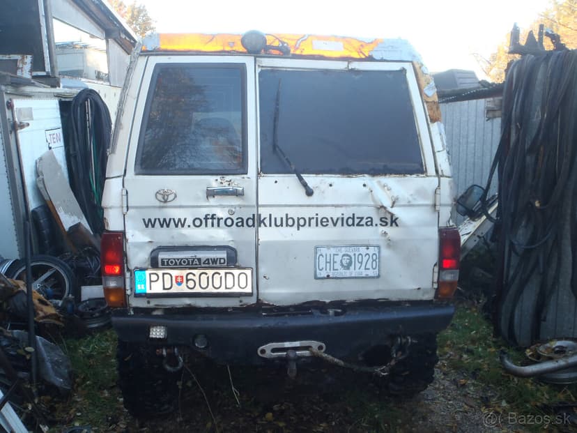 Toyota Land Cruiser typ 73, r.v. 1995, 3L
