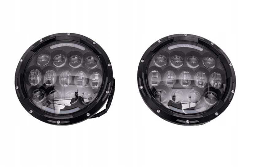 LED Svetlomety Okrúhle 178mm (Angel Eyes)