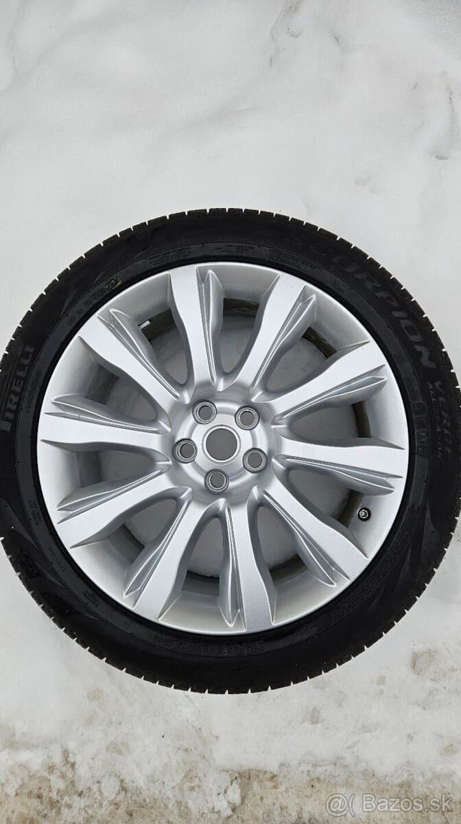 TOP ALU kola Land Rover 21" – 5×120, Pirelli 98 %