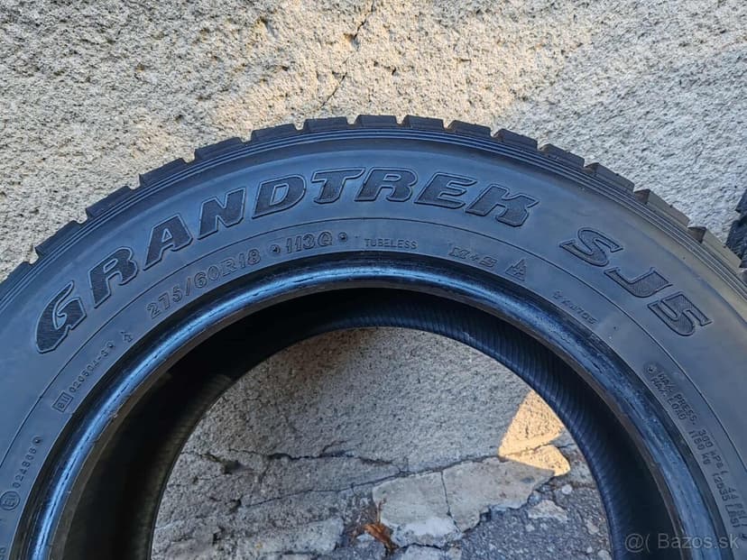 DUNLOP GRANDTREK SJ5 275/60R18 M+S zimné pneumatiky