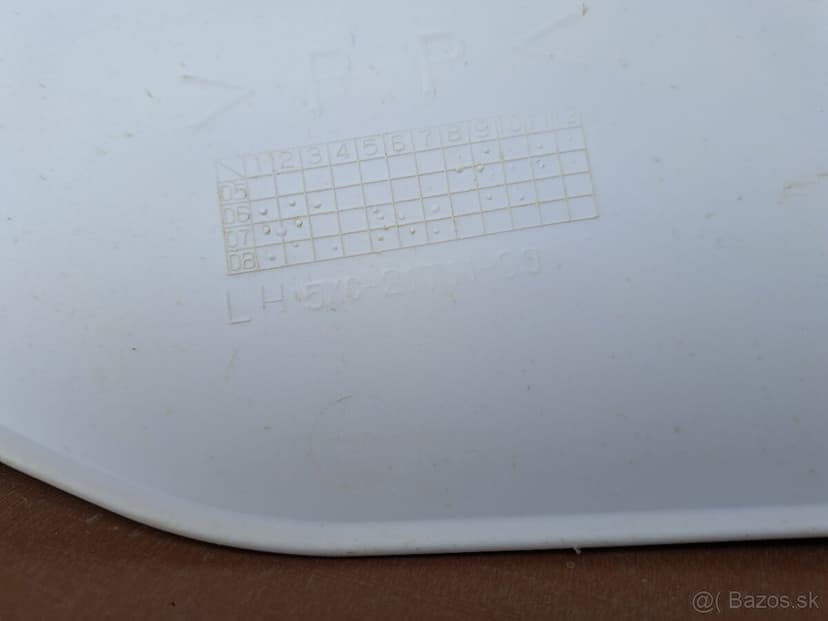 Bočné tabuľky Yamaha YZF 250/450 06-09