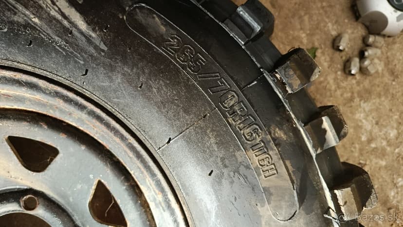 265/70 R16 vzor plus 2