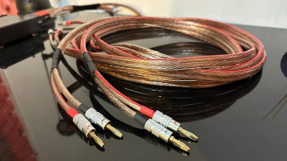 Cabluri boxe noi cupru OFC, LGC cu jack banana boxe pasive putere