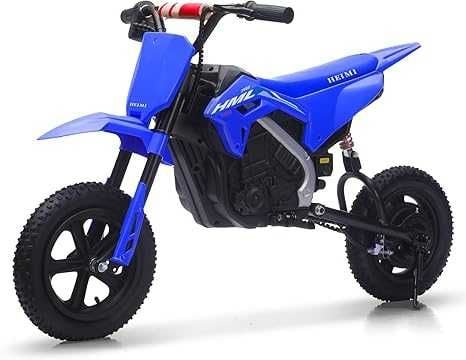 Motocicleta electrica Honda CRF450 250W, 24V, roti gonflabile #blue