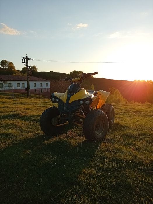 Atv 125 cc galben ca nou