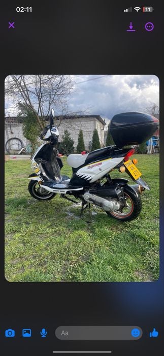 Vand scuter 49 cmc/fiscal