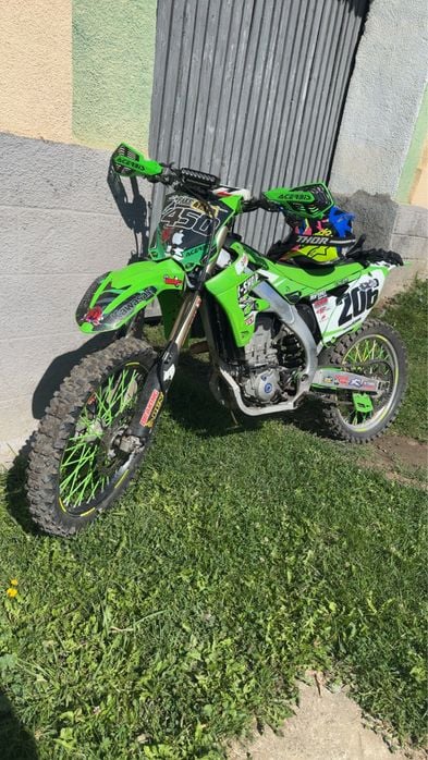 Vând urgent Kawasaki KXF 450 – 2016, Full Cross