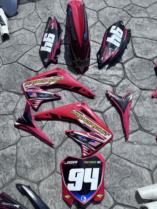 Set carene moto Cross Honda CRF