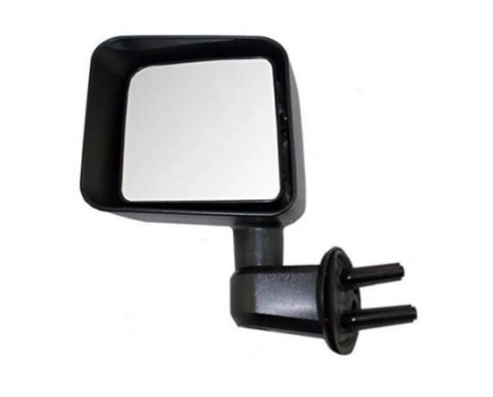 Oglinda exterioara Jeep Wrangler (Jk), 07.2006-2018, partea Stanga, culoare sticla crom, ajustare manuala, 55077967; 55077967AB; 55077967AC; 55077967AD