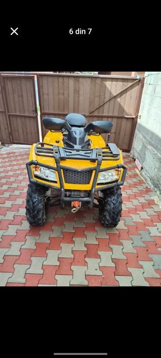 Vând ATV hisun cu motor de canam