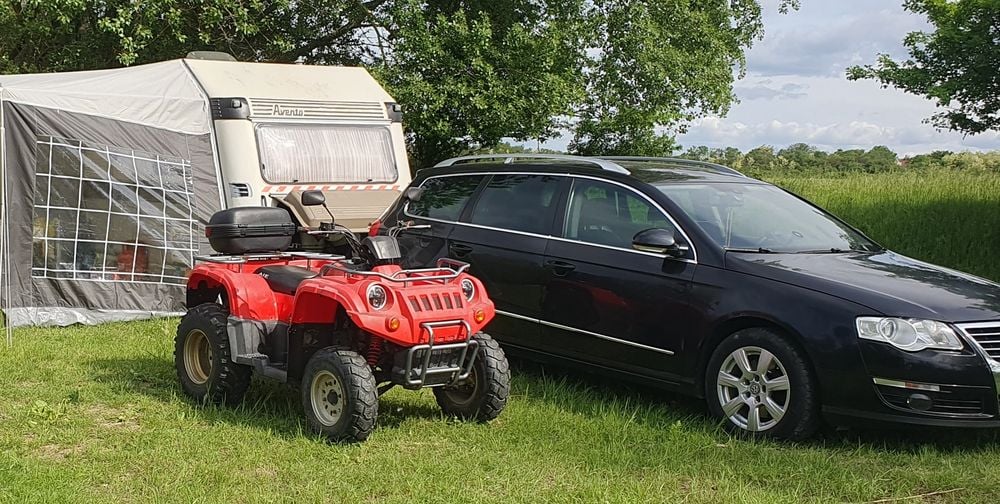 ATV 2X4 inmatriculat nr negre