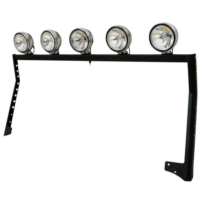 Suporti dedicati Jeep Wrangler JK 2007-2017 pentru 5 proiectoare