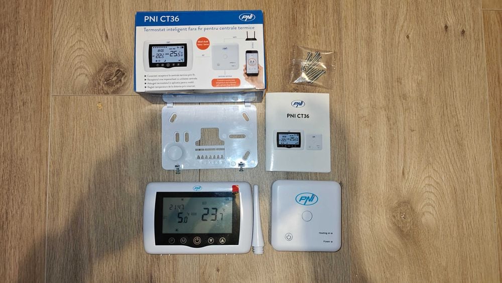 Termostat inteligent PNI CT36 – WiFi, control din aplicație