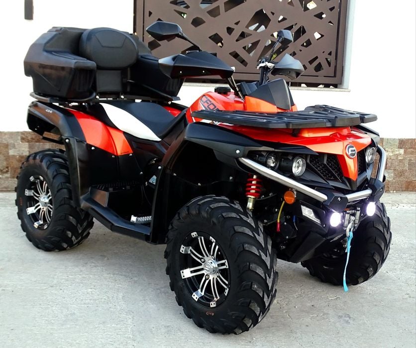 ATV‼️CF MOTO 550 L‼️NR negru ‼️servo directie‼️ nu [can am,linhai,tgb,