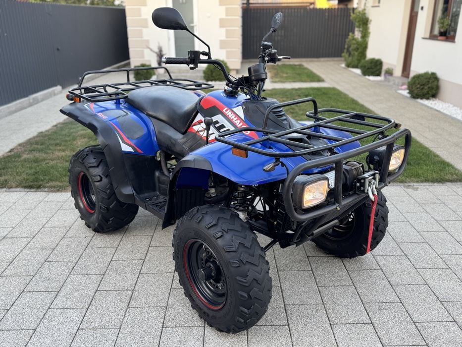 Atv Linhai 300 Worker 2x4 cu troliu (nu shineray bashan kxd cf moto