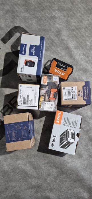 Stihl , Husqvarna acumulator