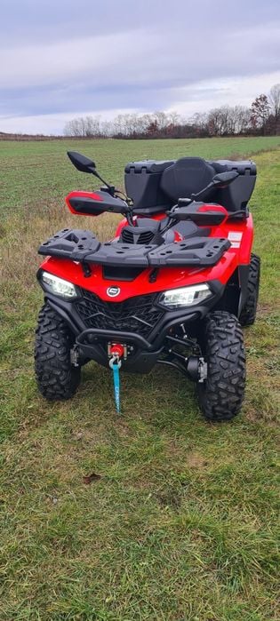 Atv Cf Moto 520L X5 Eps Euro5 cu remorcuta