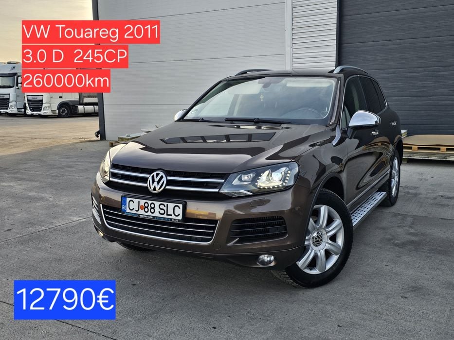 VW Touareg,4x4,3.0 Diesel,245CP,Navi,Jante,Piele,Cârlig, Posibil Rate*