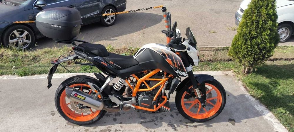 Vand moto KTM 390 Duke (2016), omologabila A2 + accesorii