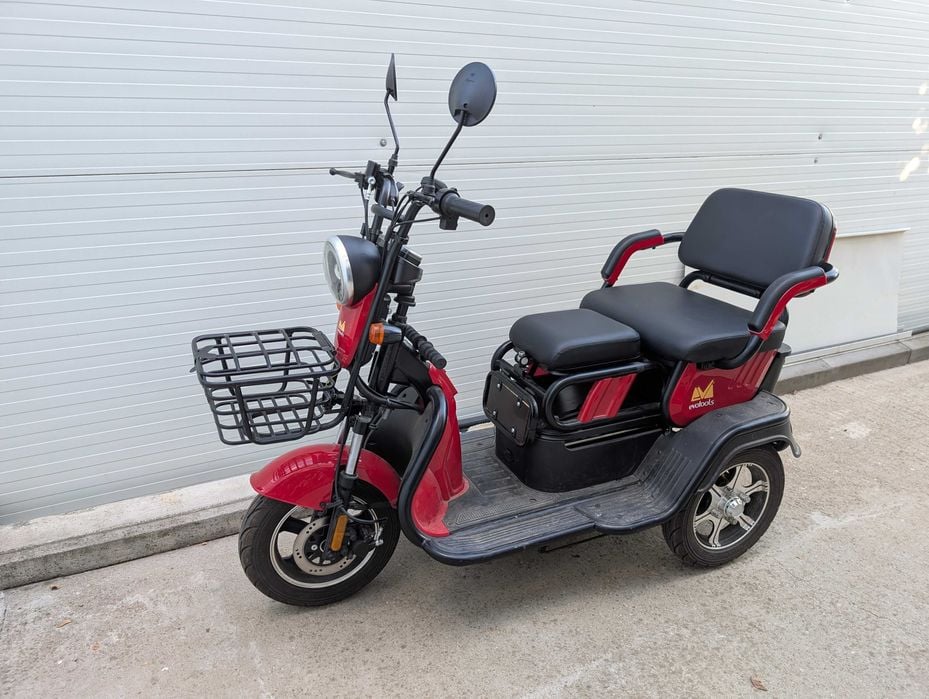 Triciclu electric TRC1000 EvoTools, 1000 W