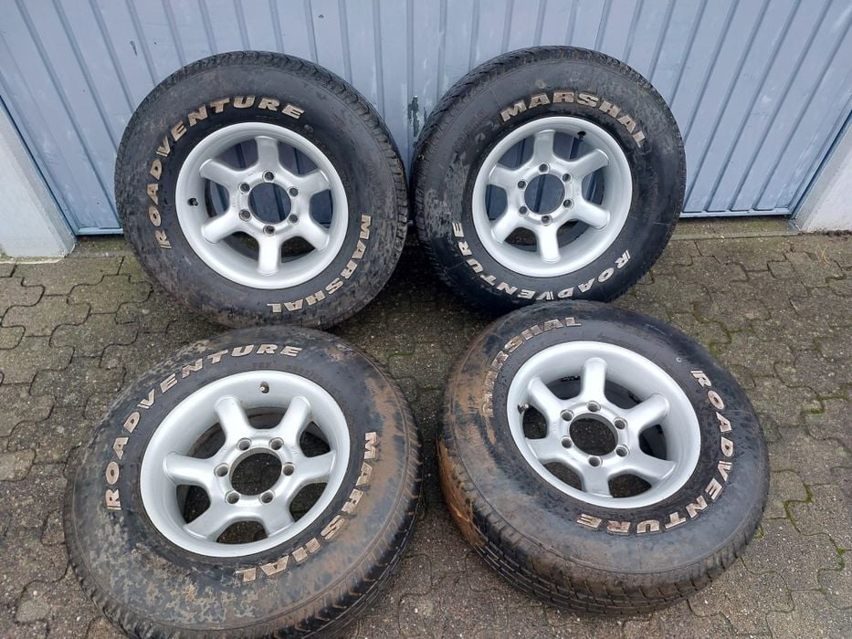 Jante Borbet 255 70 15 Isuzu Toyota Nissan Navara 6x139,7