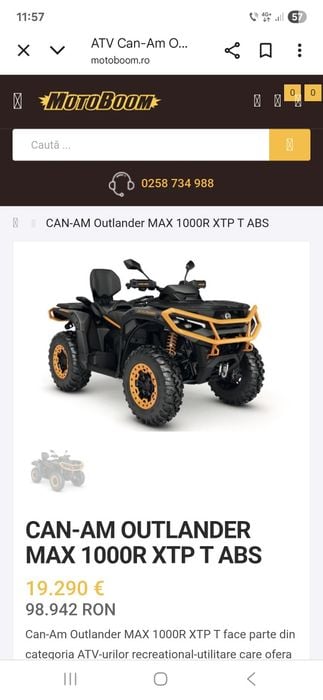 Can Am Outlander max 2025