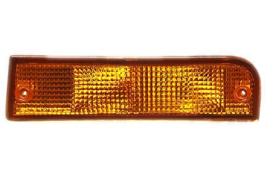 Lampa semnalizare fata Toyota Hilux/4-Runner (N50) 08.1992-1995/Hilux (N60) 11.1995-, Dreapta, omologare SAE, in bara de protectie, portocaliu, cu suport bec, Depo, 81510-35070,
