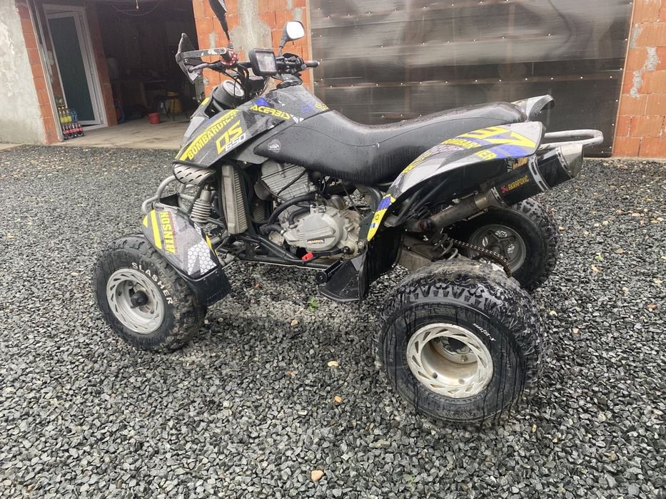 Quad can am bombardier sau schimb cu auto 4x4 pt off road