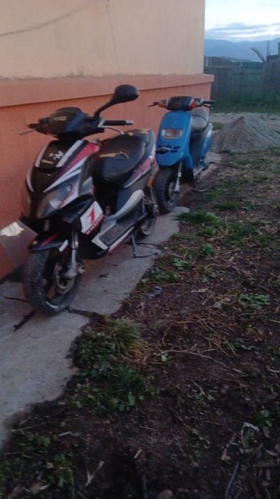 Peugeot Speedfight și Piaggio Typhoon