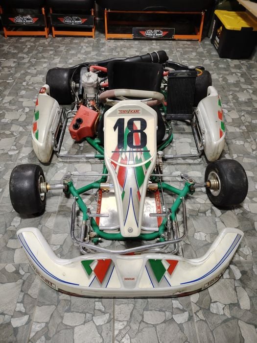 Tony kart 125 Fox engine