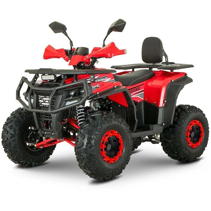 Atv 125cc RockRider 8" semi-automat 4T benzina rosu