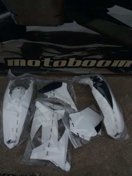 Piese de schimb Kit complet Carene KTM SX/SX-F WHITE