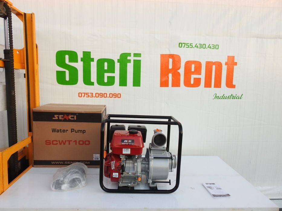 Senci SCWT-80E Motopompa pentru apa murdara, cu diam. 3'' - 80 mm, deb