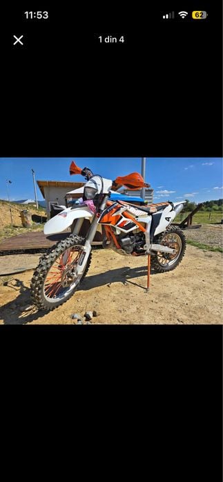 Motocicleta enduro ktm freeride 250cc 2t