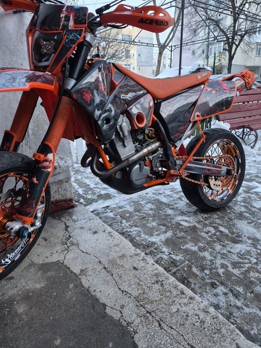 Vând schimb  ktm 560 525 rfs inmatriculat