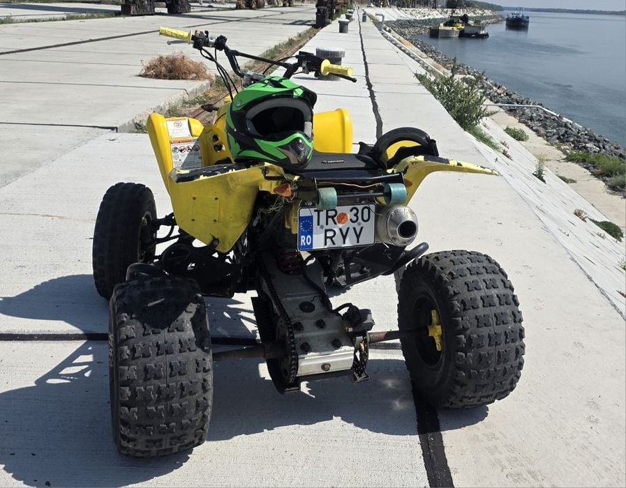 Suzuki ltz 400 numere negre politie 16 ani