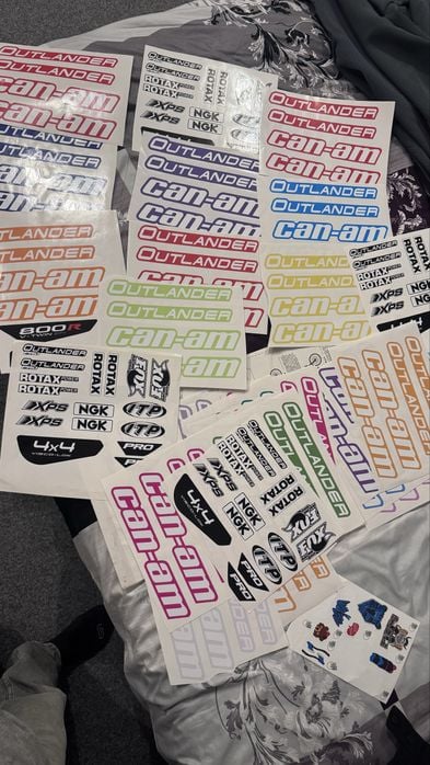 Stickere pentru  Can-Am , stickere, colant pentru carene
