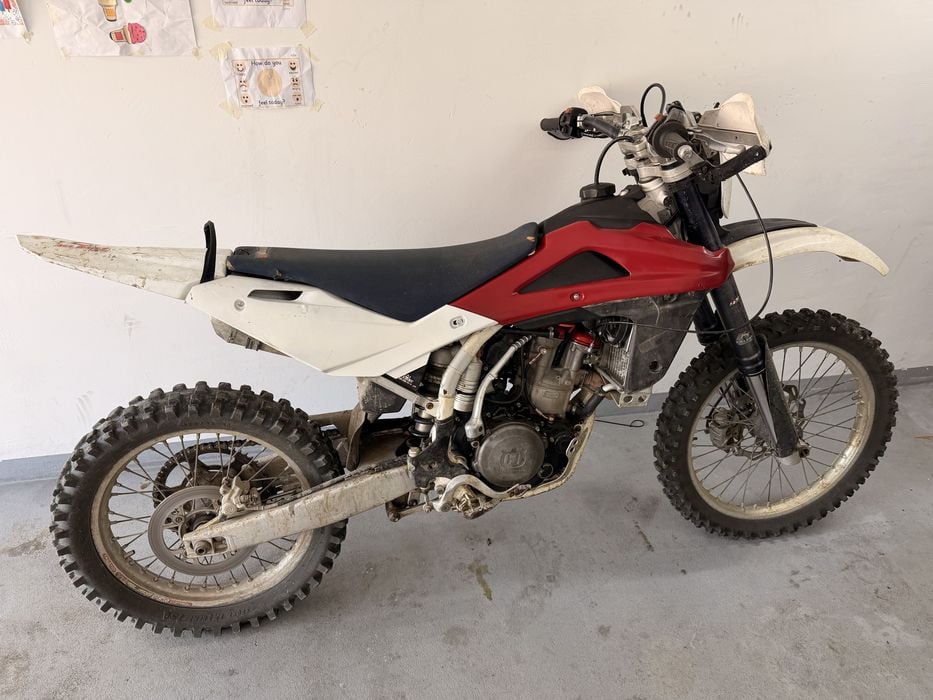 Vand cross enduro Husqvarna TE 450 pornire buton