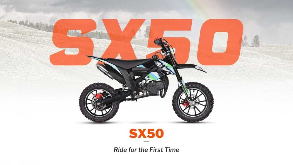 MYMOTO CLUJ vinde : KAYO - Motocicleta Copii PitBike SX50