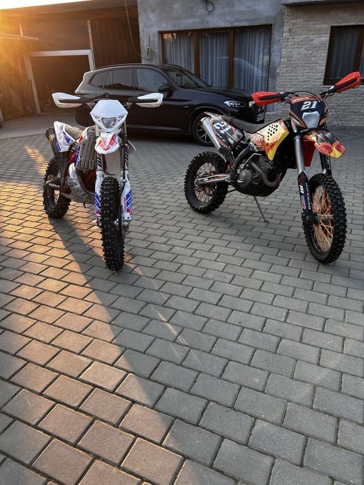 Vând crossbeta 300 rr 2020 inmatriculat/ ktm exc-f 250 2010