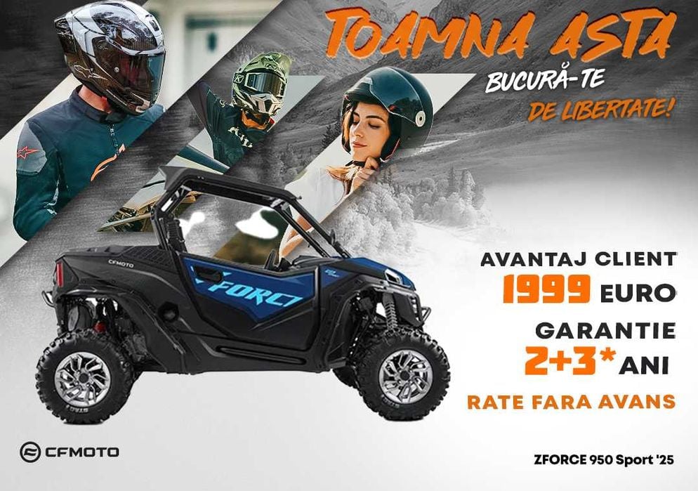 ATV CFMOTO ZFORCE 950 Sport '25 (TGB, Linhai, Can-Am, Polaris)
