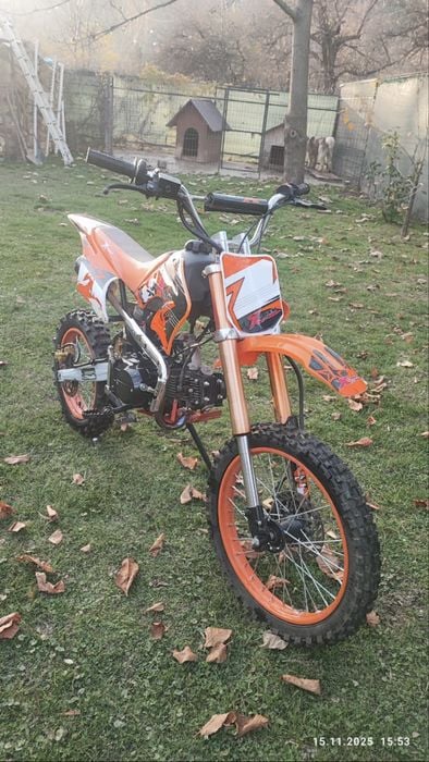 Motocicleta cross 125cc